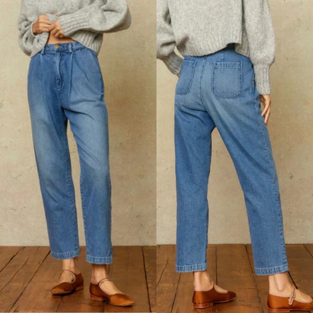 Christy Dawn Blue Flare Wide Leg Jeans